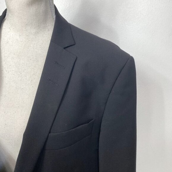 TIGER OF SWEDEN BLACK WOOL BLEND NEW BATES BLAZER - 50 (M / L) - Picture 4 of 10